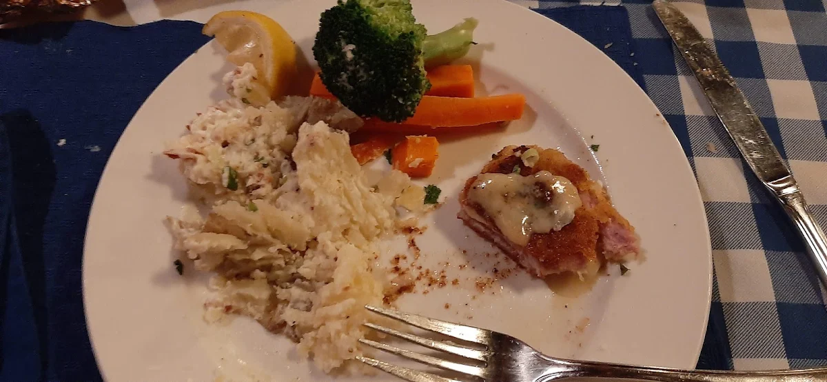 Chicken Cordon Blue, Little Bavaria Restaurant