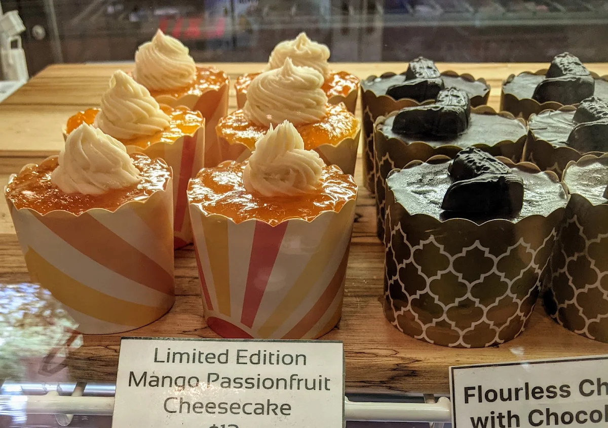 Mango Passion Fruit Cheesecake