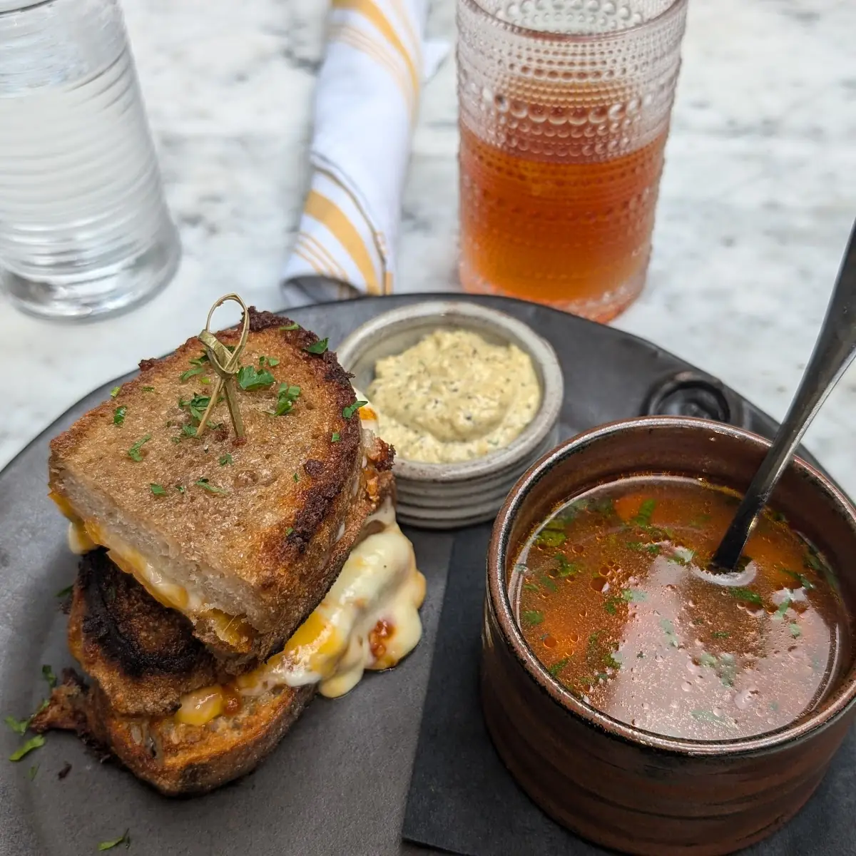 Wood Fired Grilled Cheese Sandwich