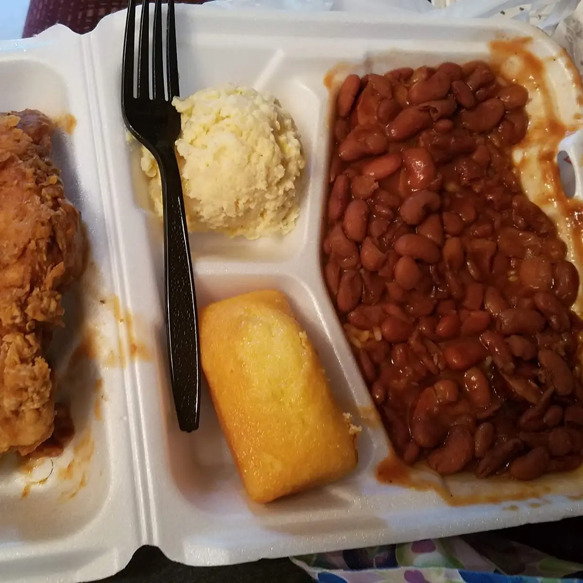 Red Beans & Rice & Pork Chop