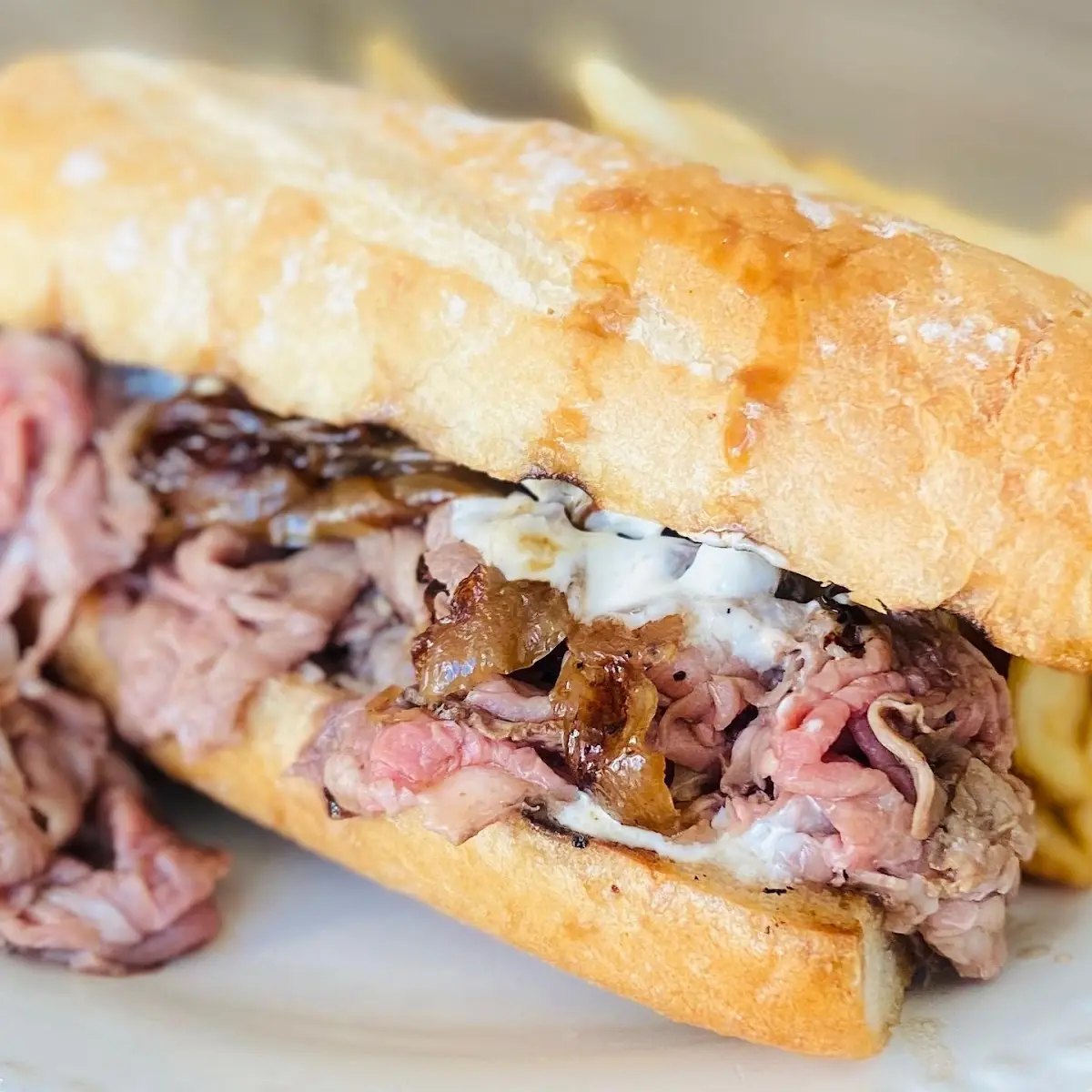 Shaved Prime Rib Sandwich