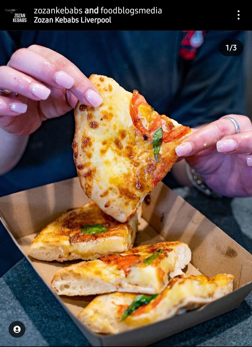 Pizza Slice, Zozan Kebabs Liverpool