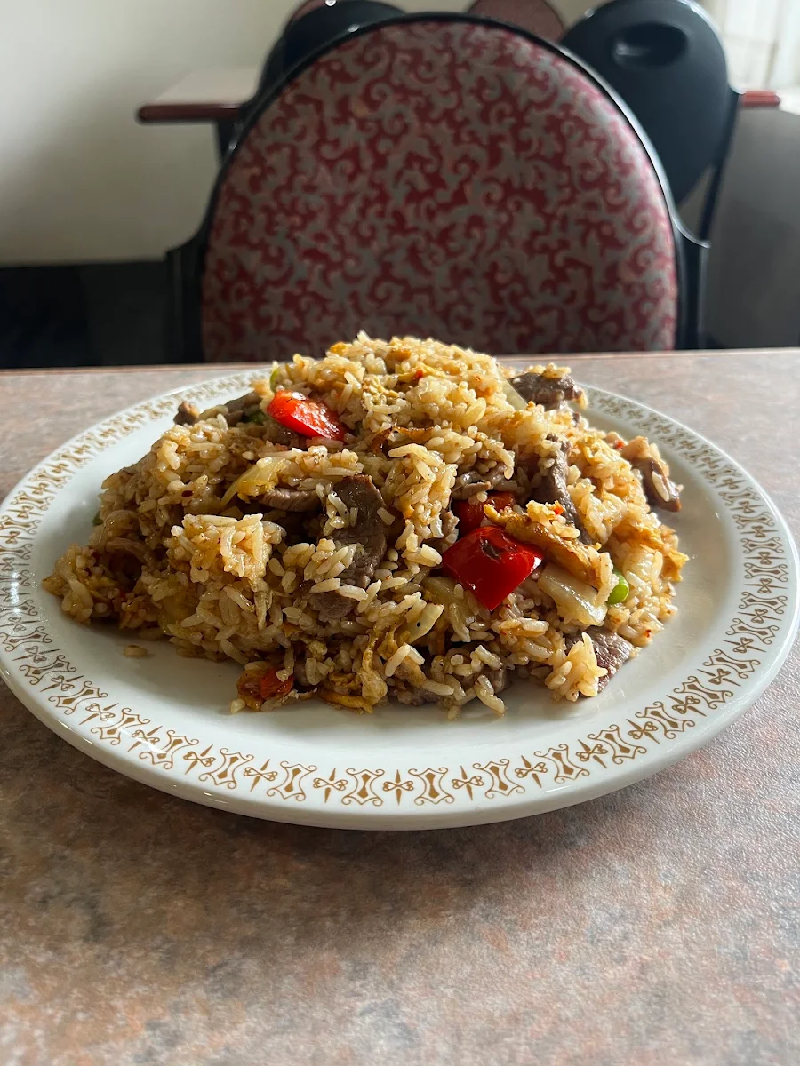 Spicy Fried Rice with Lamb