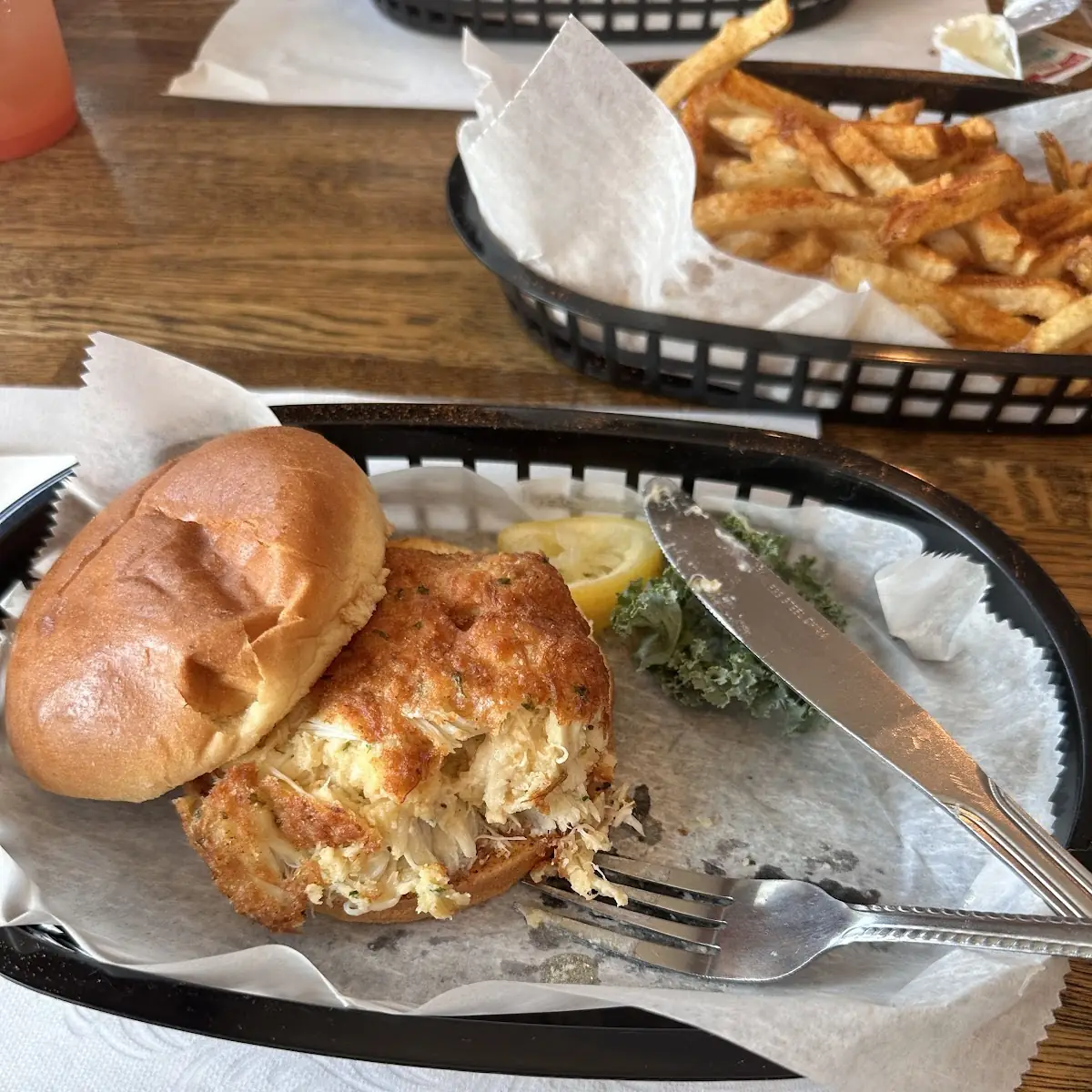 Crab Cake Sandwich