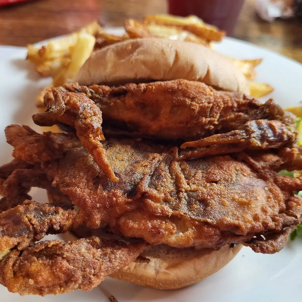 Soft Crab Sandwich
