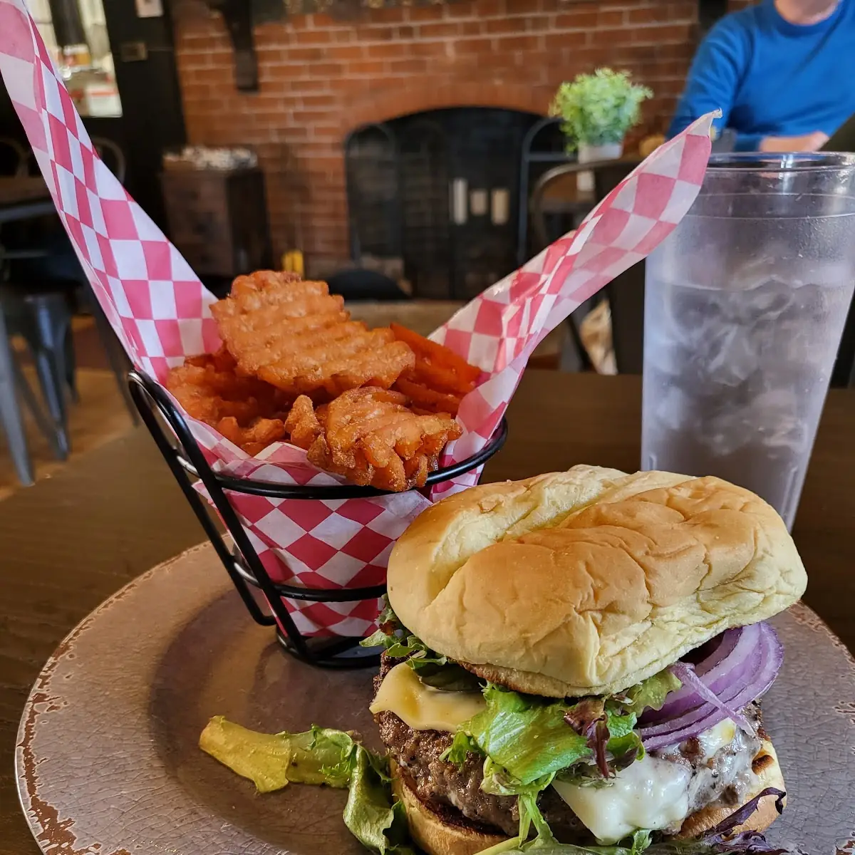 Swiss Mushroom Burger