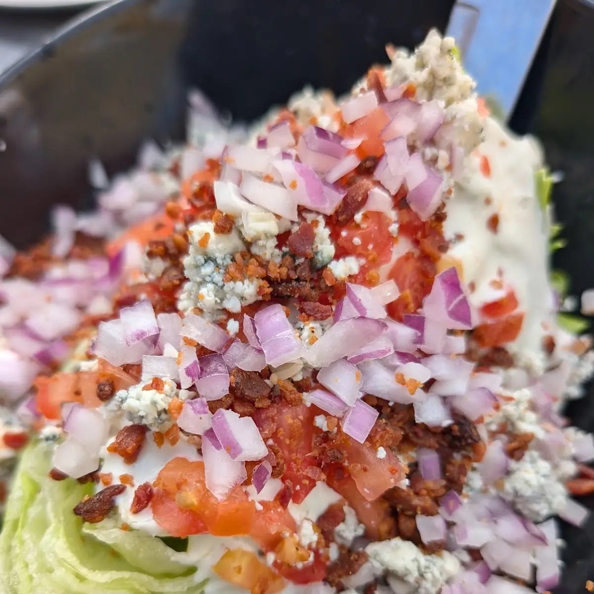 Blue Cheese Wedge Salad Half