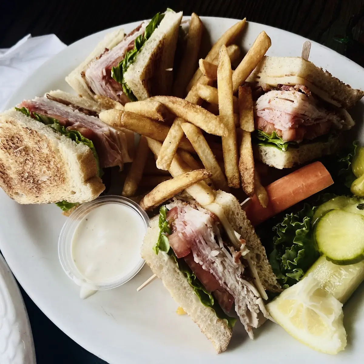 Triple Decker Club Sandwich