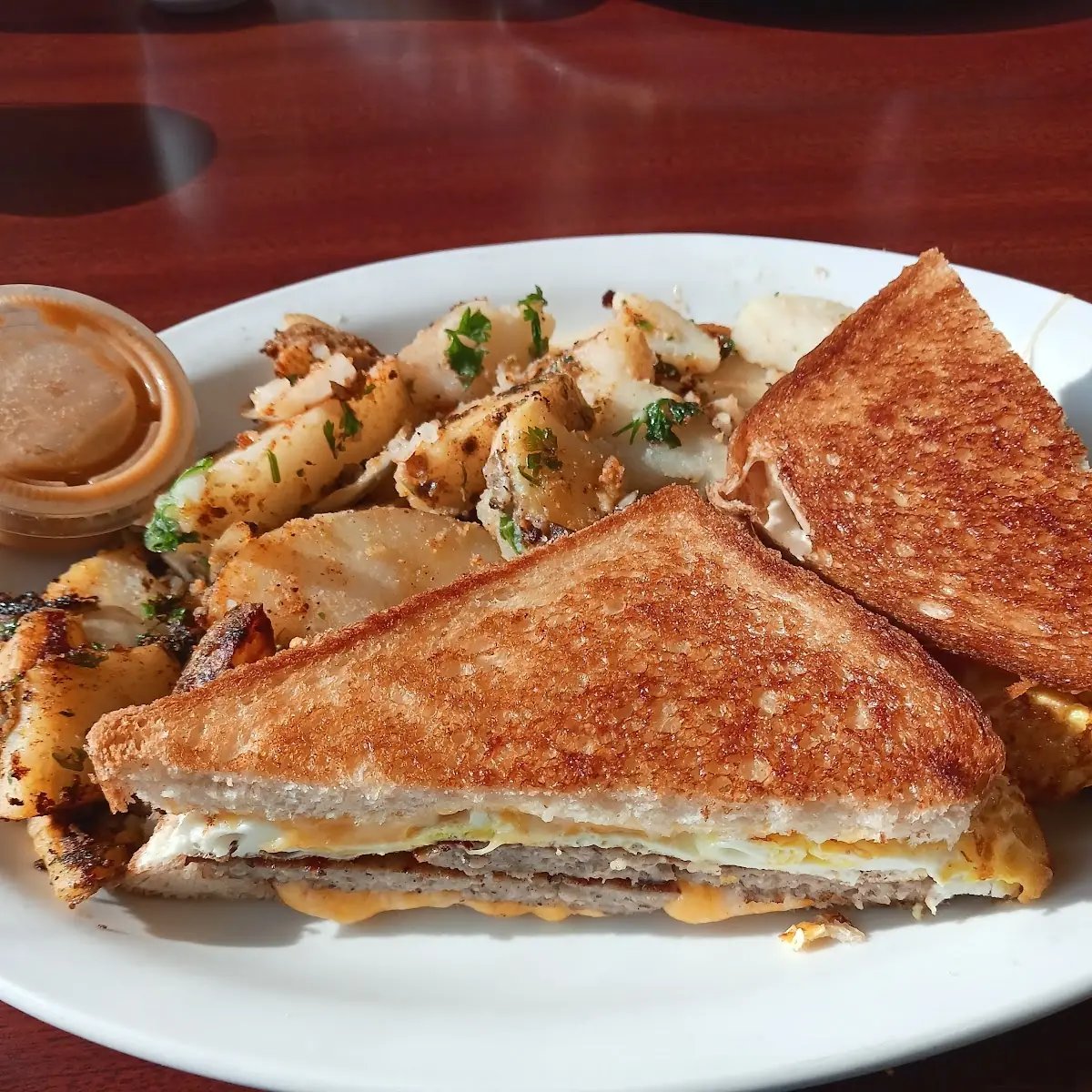 Breakfast Sandwich with Sausage