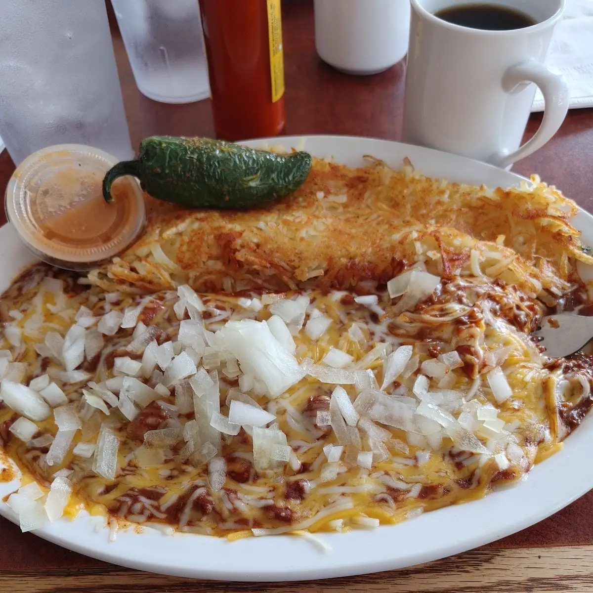 Chili Cheese Omelet