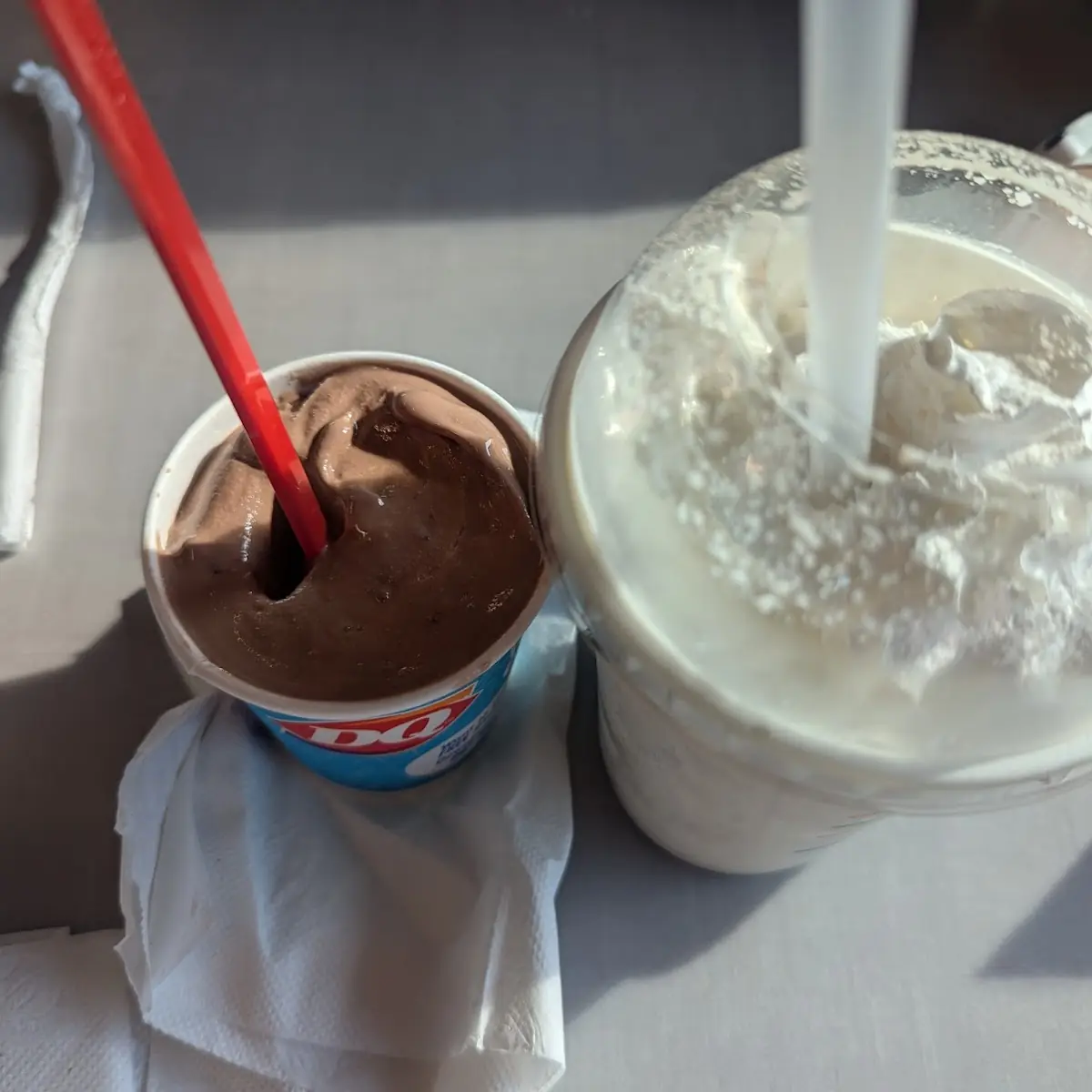 Blizzard and Milk Shake