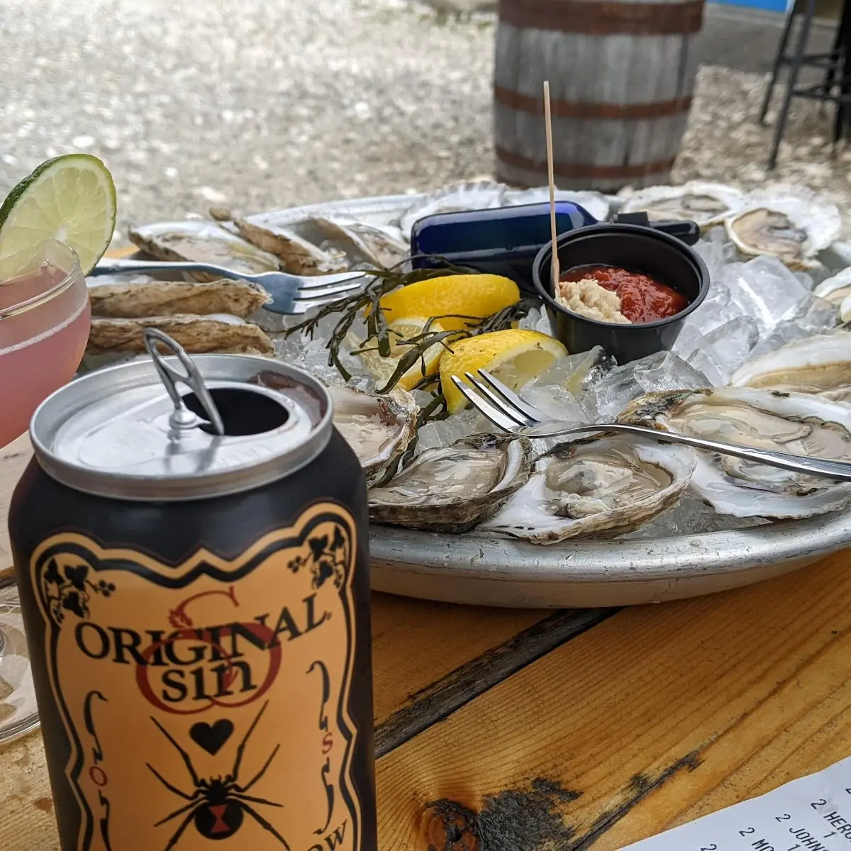 Oyster Sampler Tray
