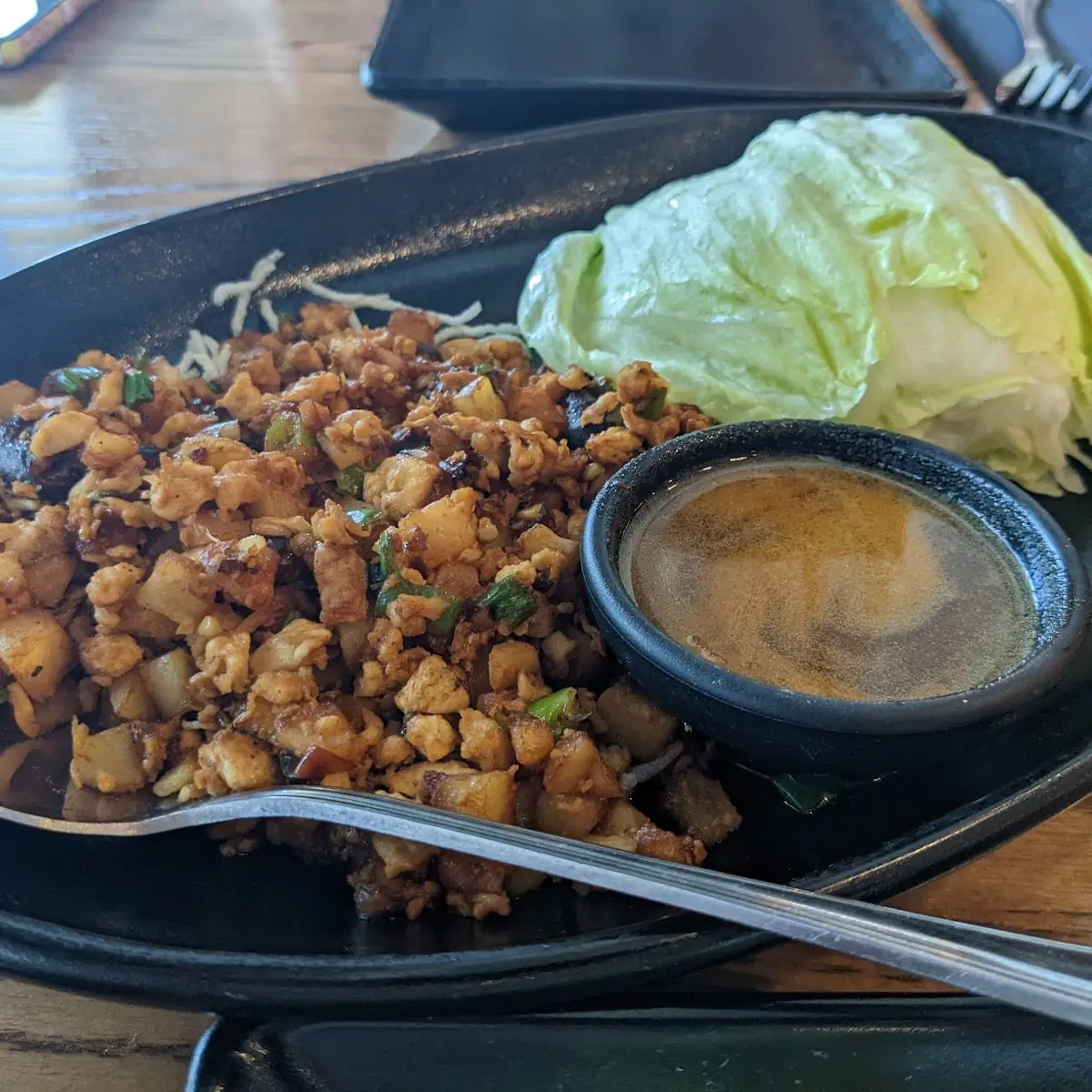Chicken Lettuce Wrap