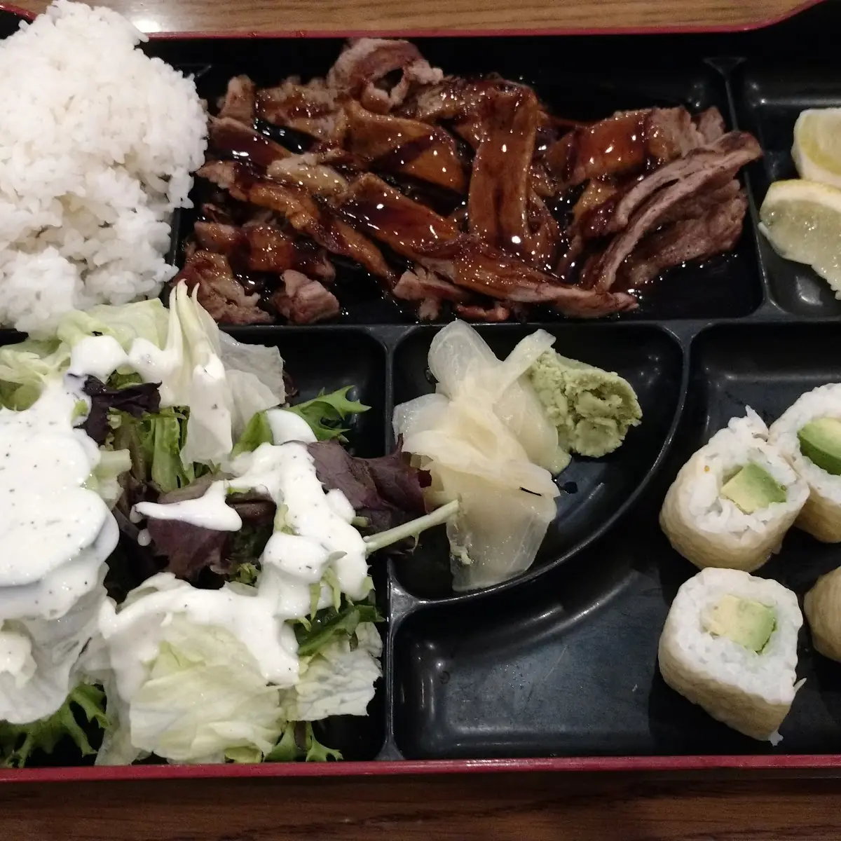 Teriyaki Beef Bento