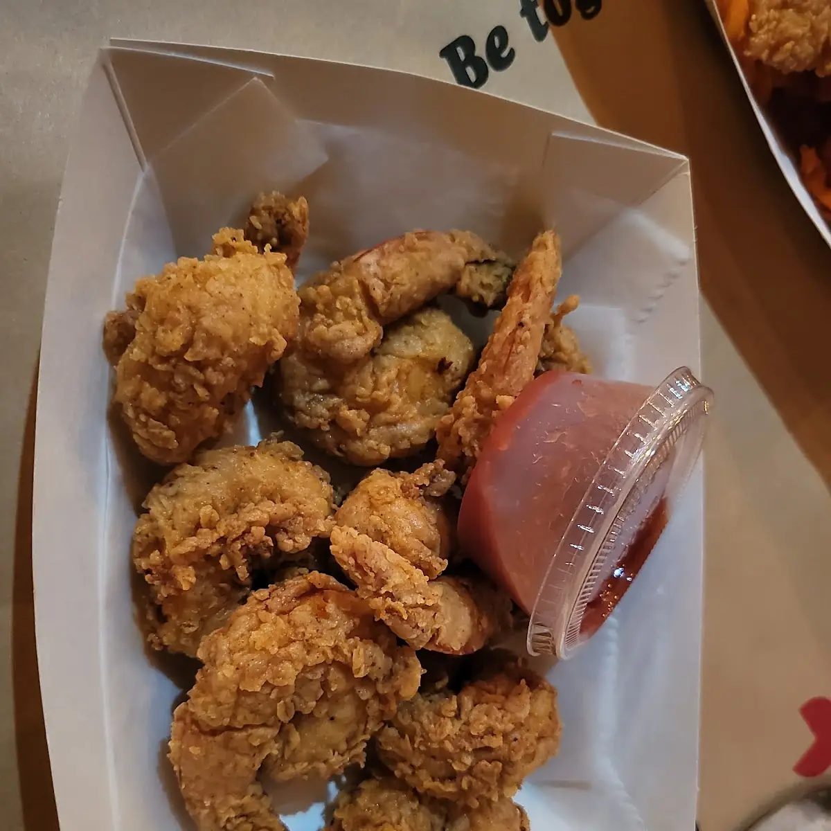 F1. Fried Shrimp Basket (8)