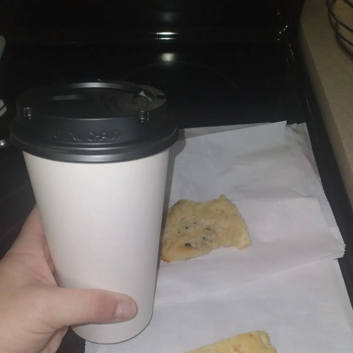 White Chocolate Chip Scone