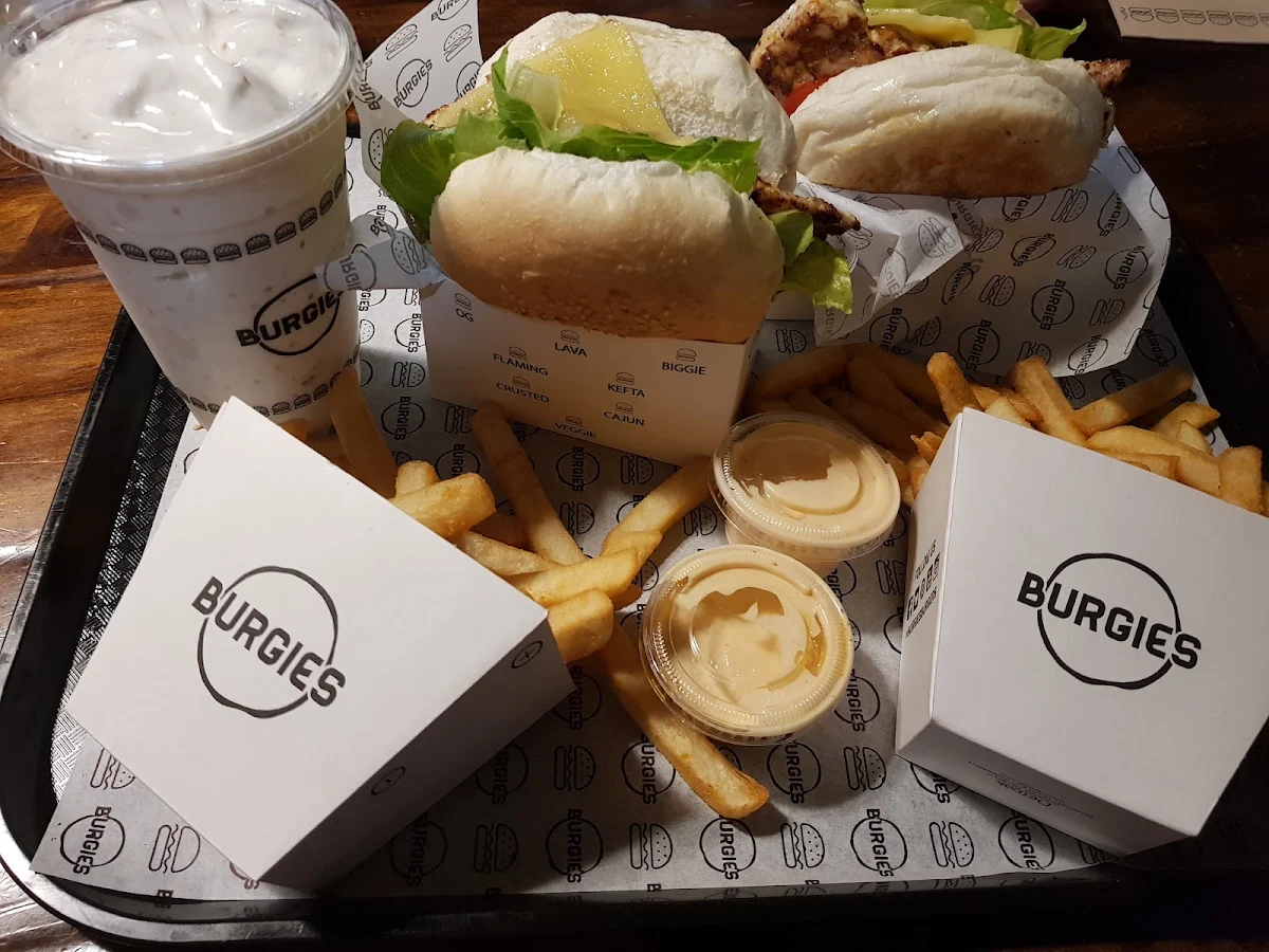 Chicken Burger, Burgies Campbellfield