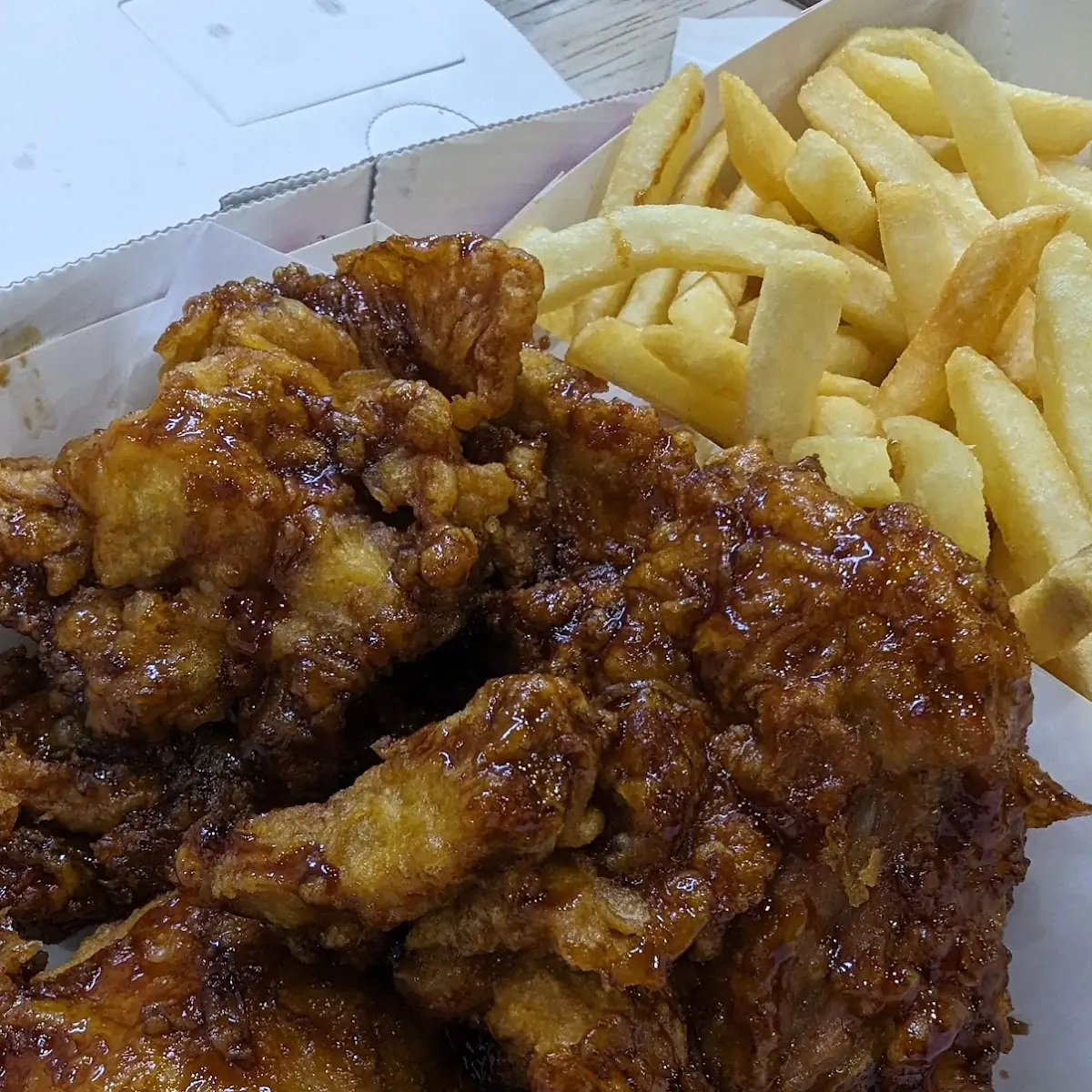 Soy Garlic Boneless Wings