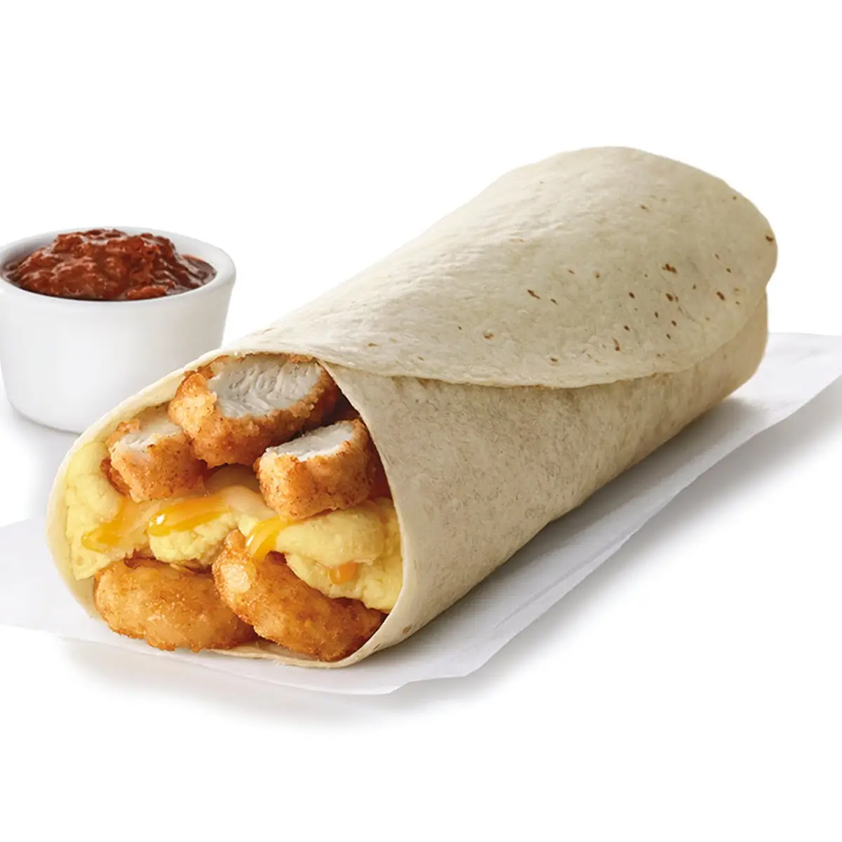 Hash Brown Scramble Burrito