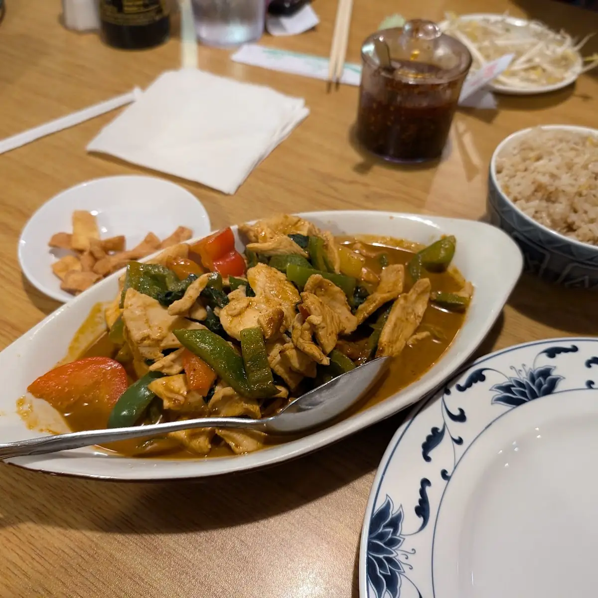 72. Green Curry (Choice of Protein)