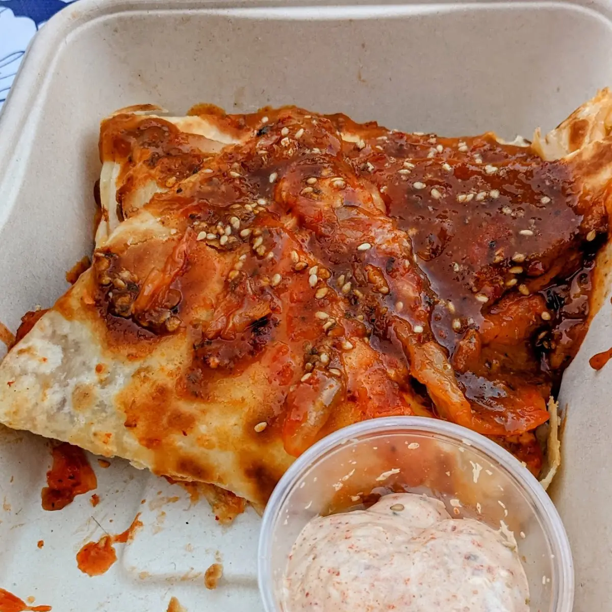 Kimchi Quesadilla