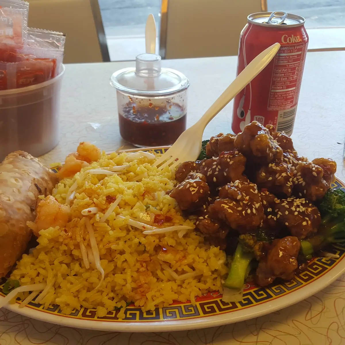 Sesame Chicken in Town