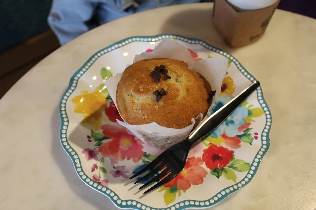 Cherry White Chocolate Muffin
