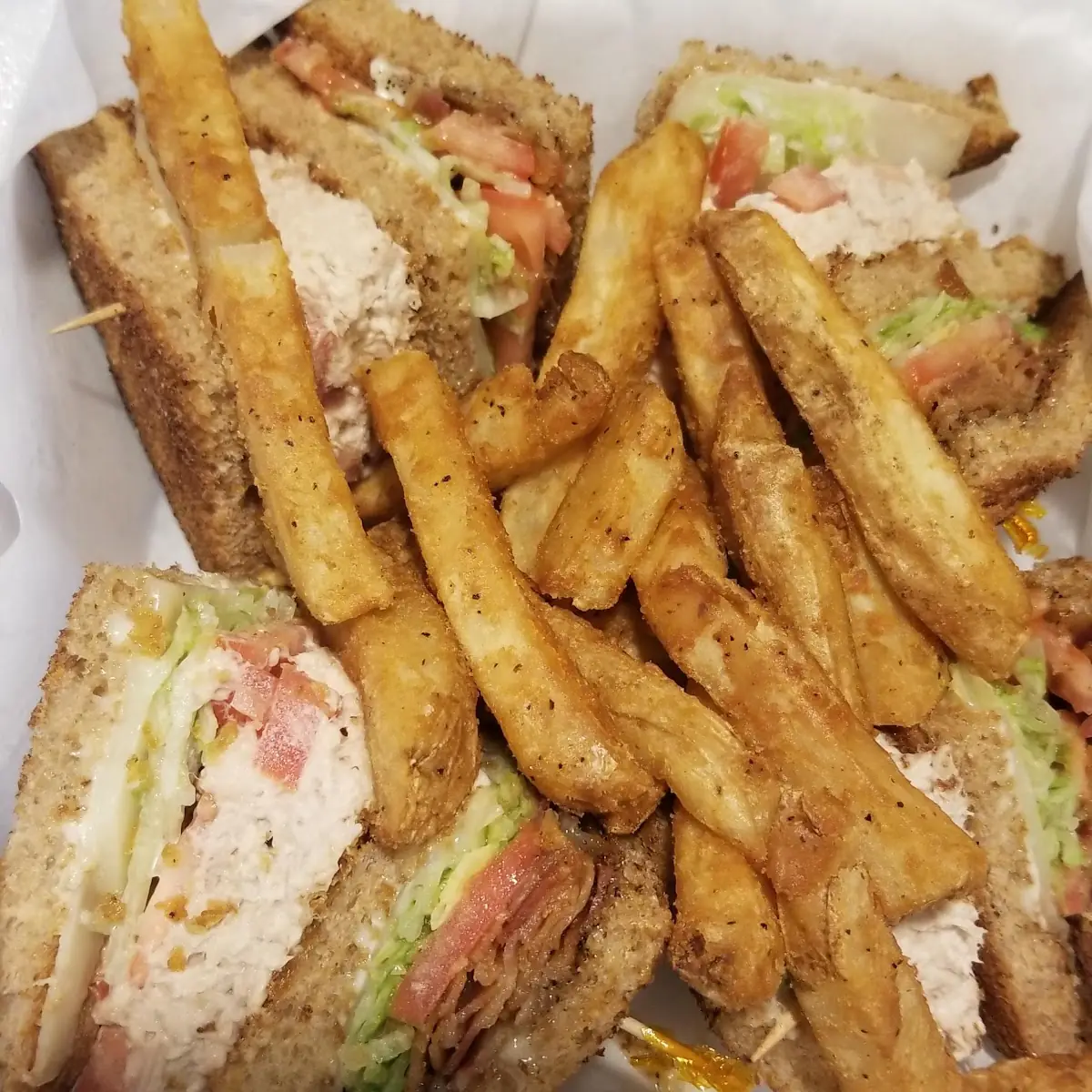 Tuna Club Sandwich