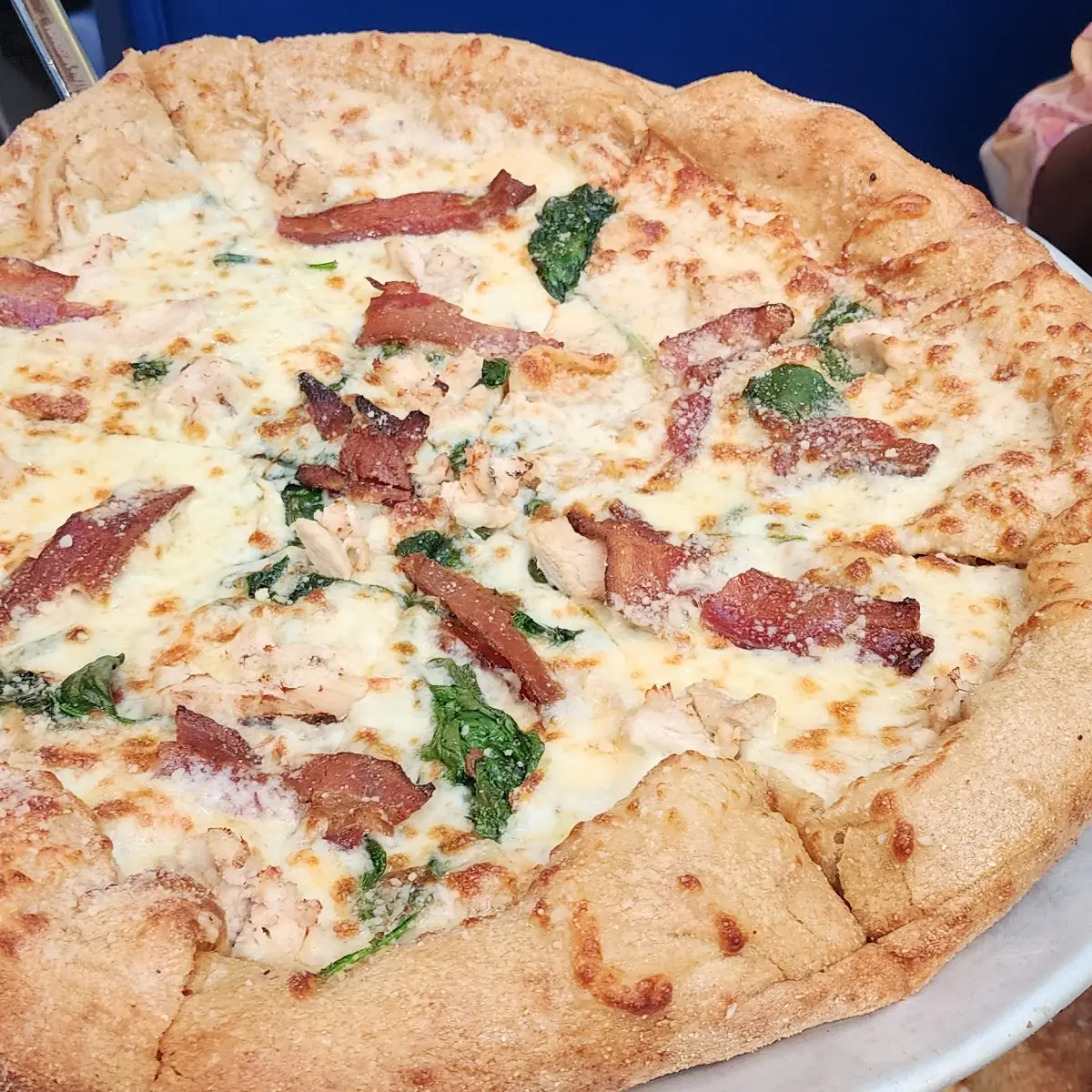 Chicken Bacon Ranch Pizza