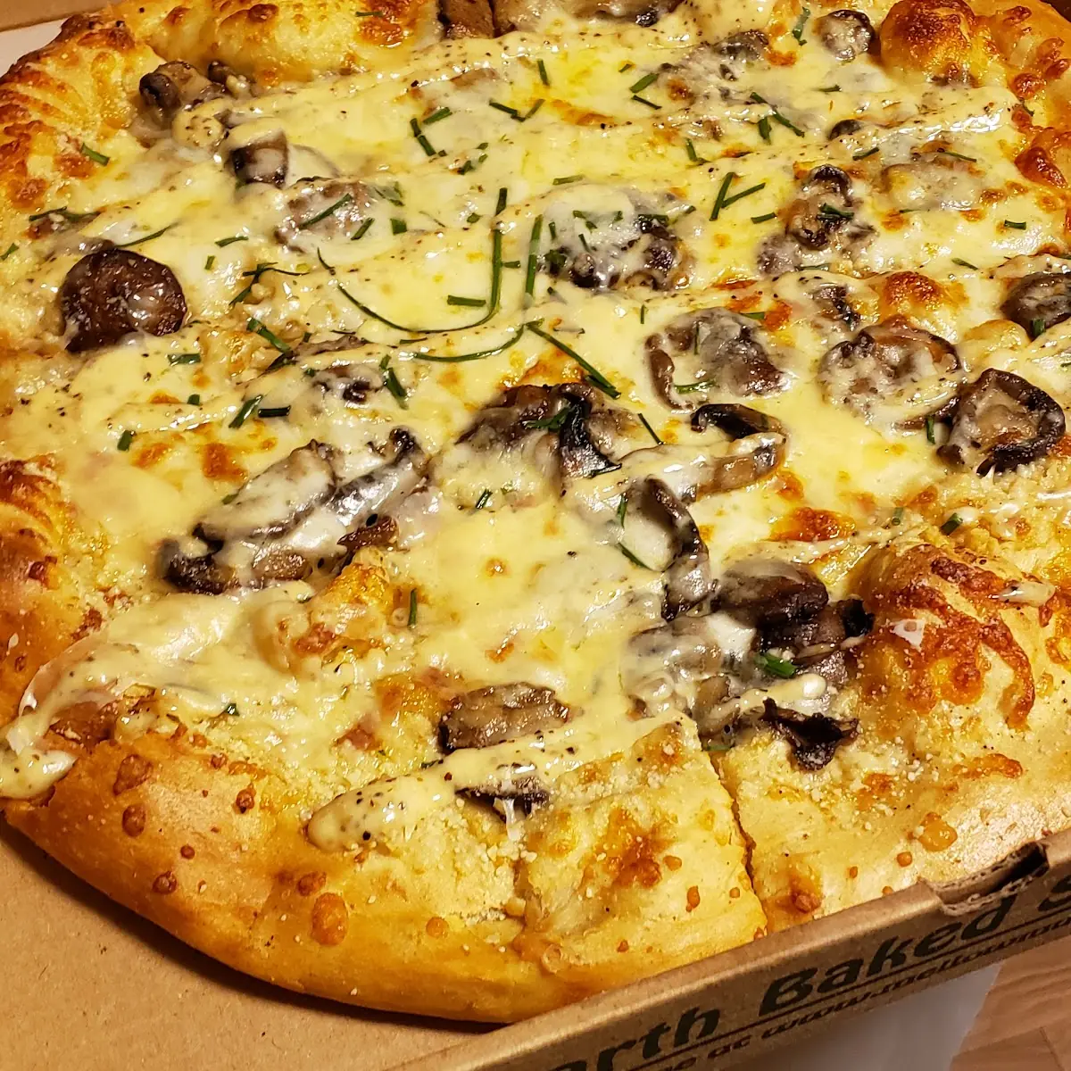 Shiitake Mushroom Pizza