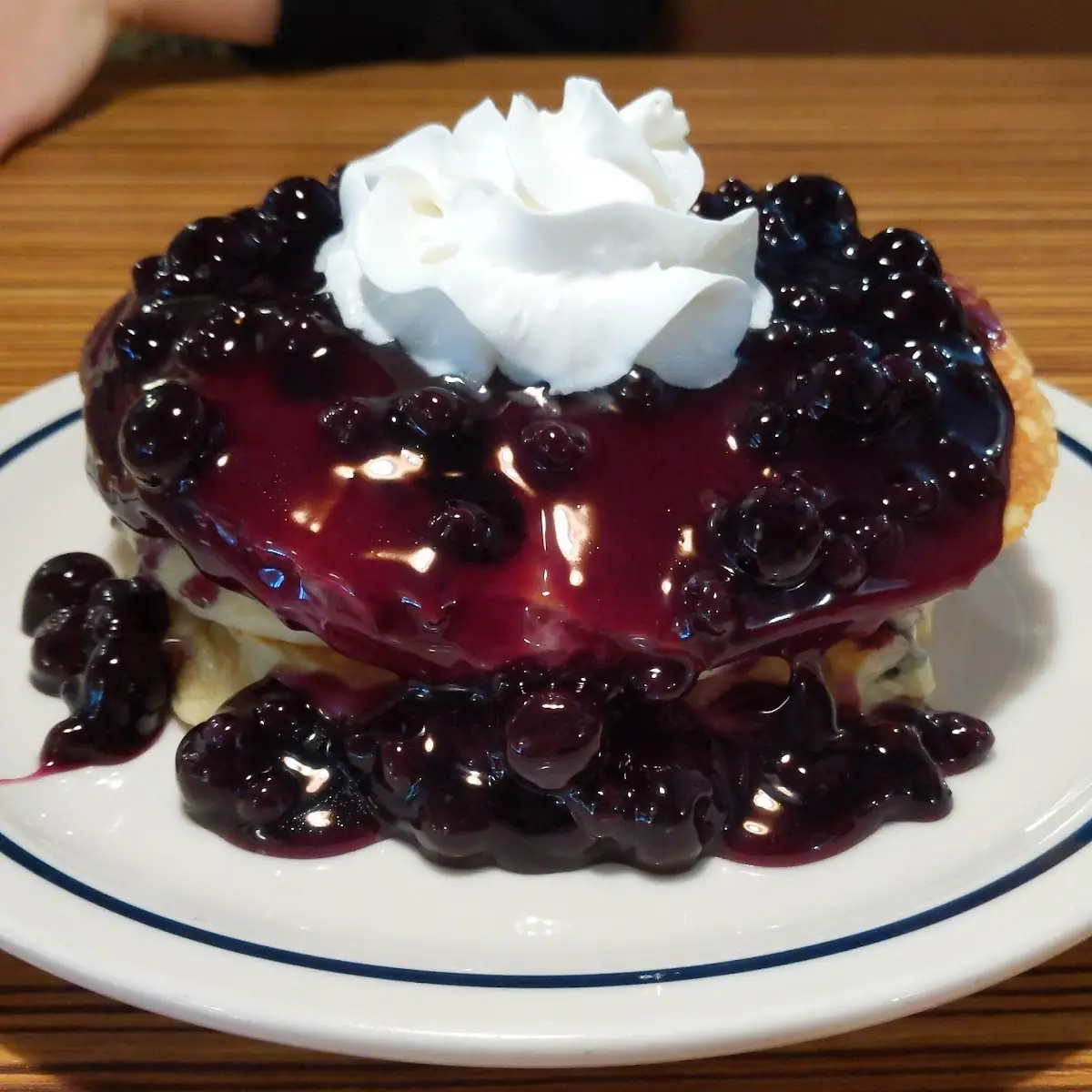 Double Blueberry Pancakes