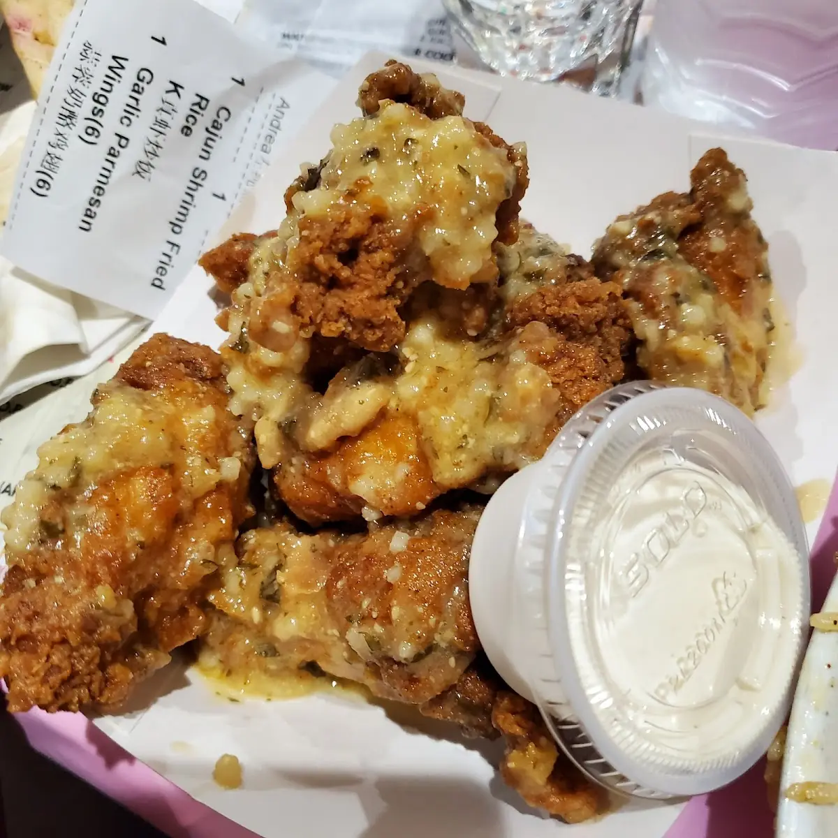 Garlic Parmesan Wings