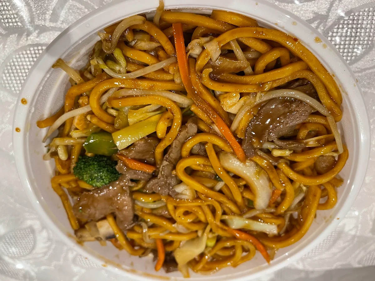 Mongolian Beef Noodles, Keilor Downs Noodle Bar