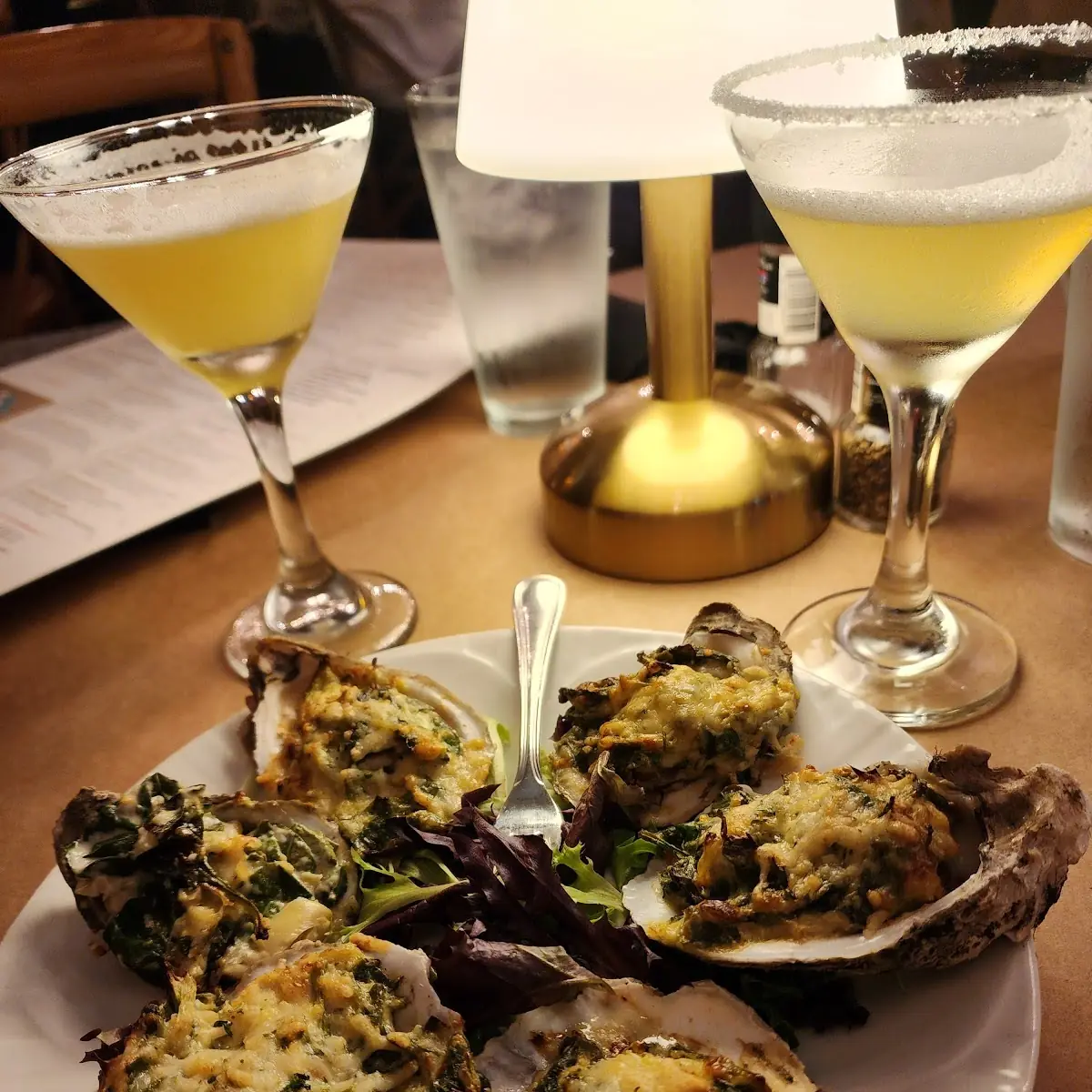 Oysters Rockefeller