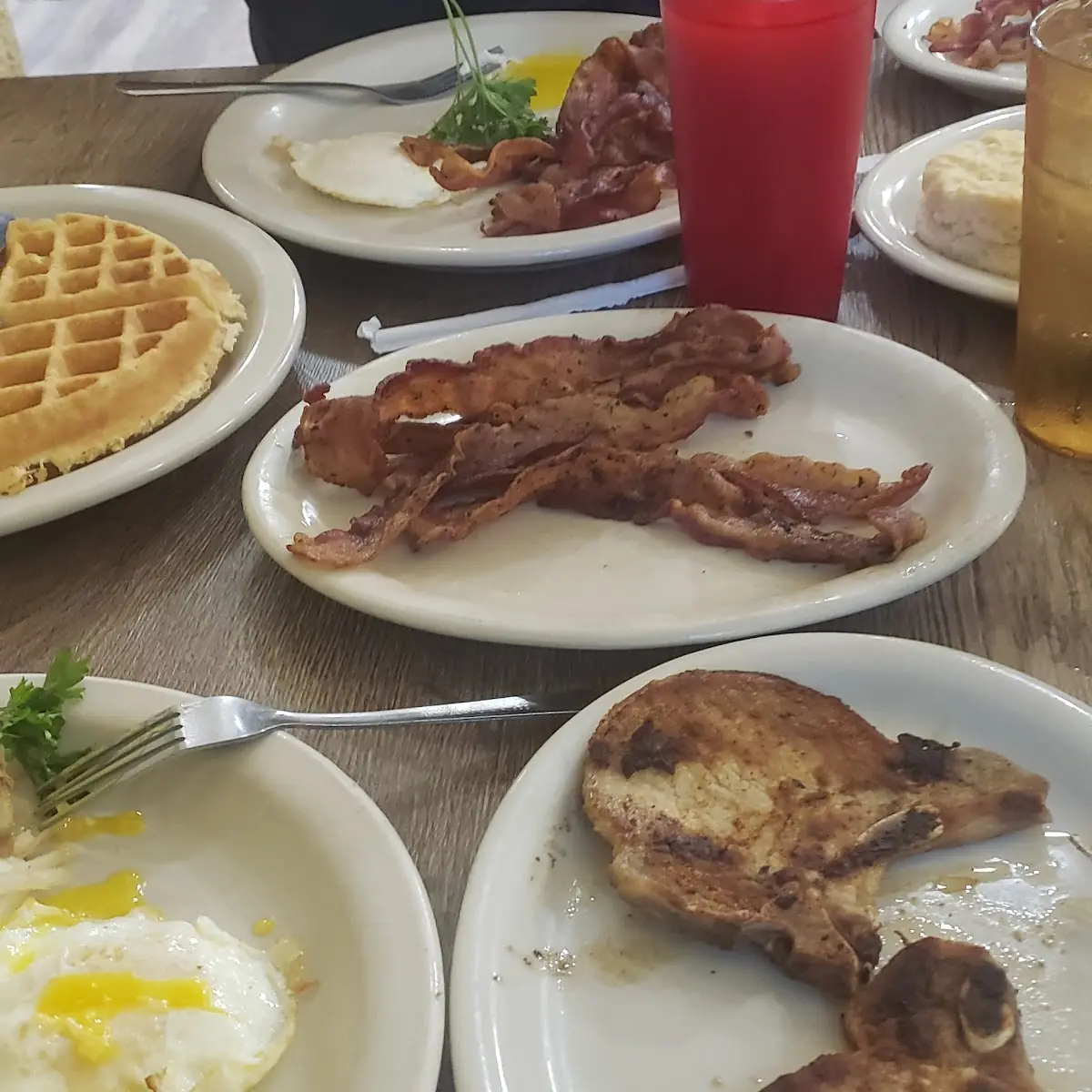 Pork Chops & Eggs