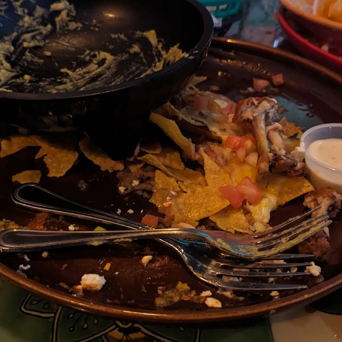 Empty Plate Sample Platter