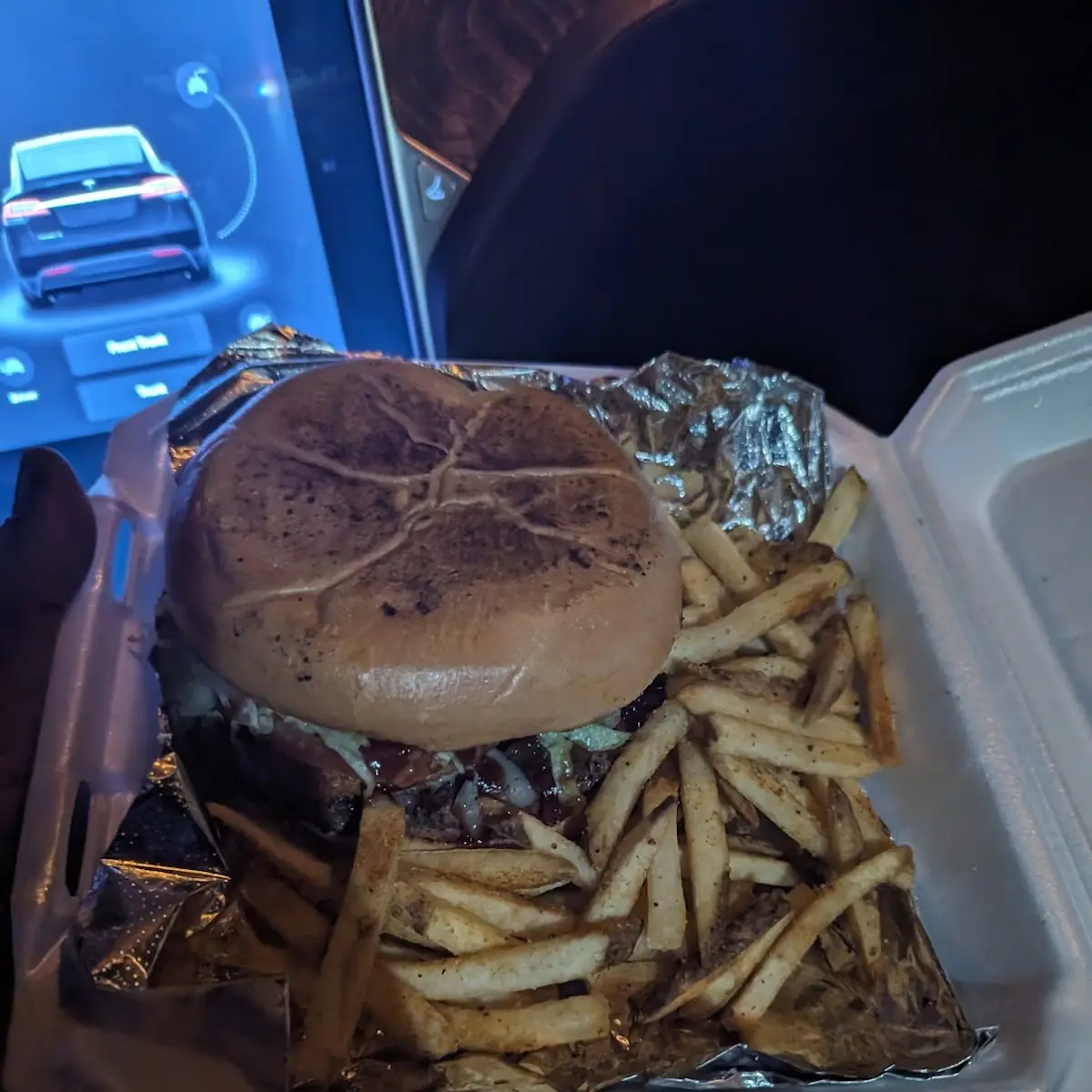 The Joker Burger and Fries
