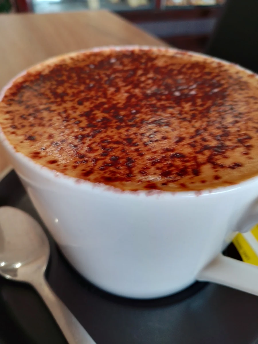 Mug Cappuccino Coffee, Burnzie's Bakehouse