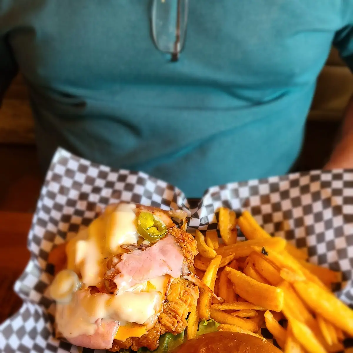 Spicy Cordon Bleu Chicken Sandwich
