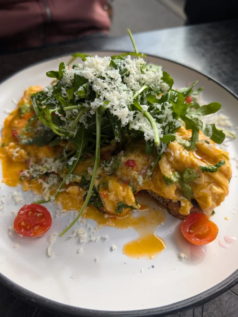 Chilli Folded Eggs, Cafe Chulo