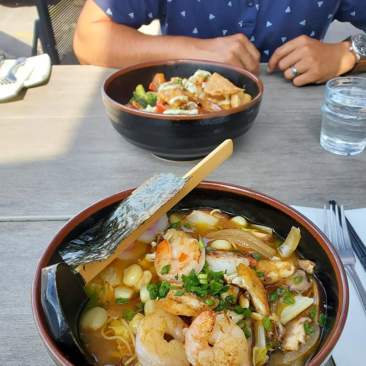 Shrimp Tsukemen Stir Fry
