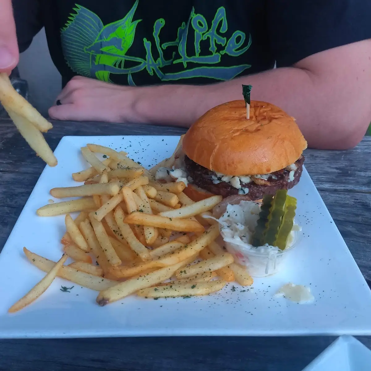Blue Cheese Burger