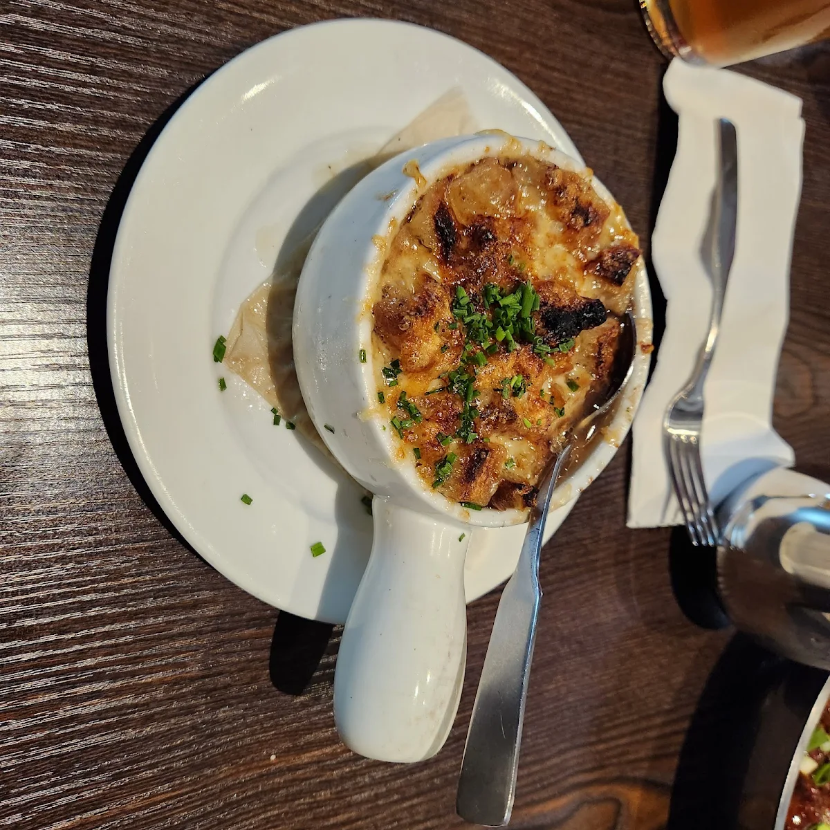 Soupe L'Oignon Gratiné, La Croisée des Chemins