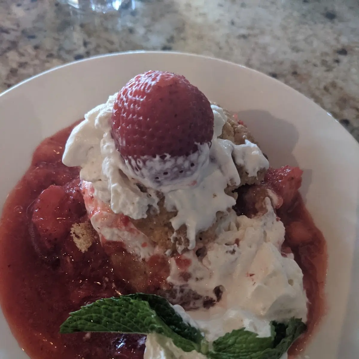 Budd's hot fudge sundae