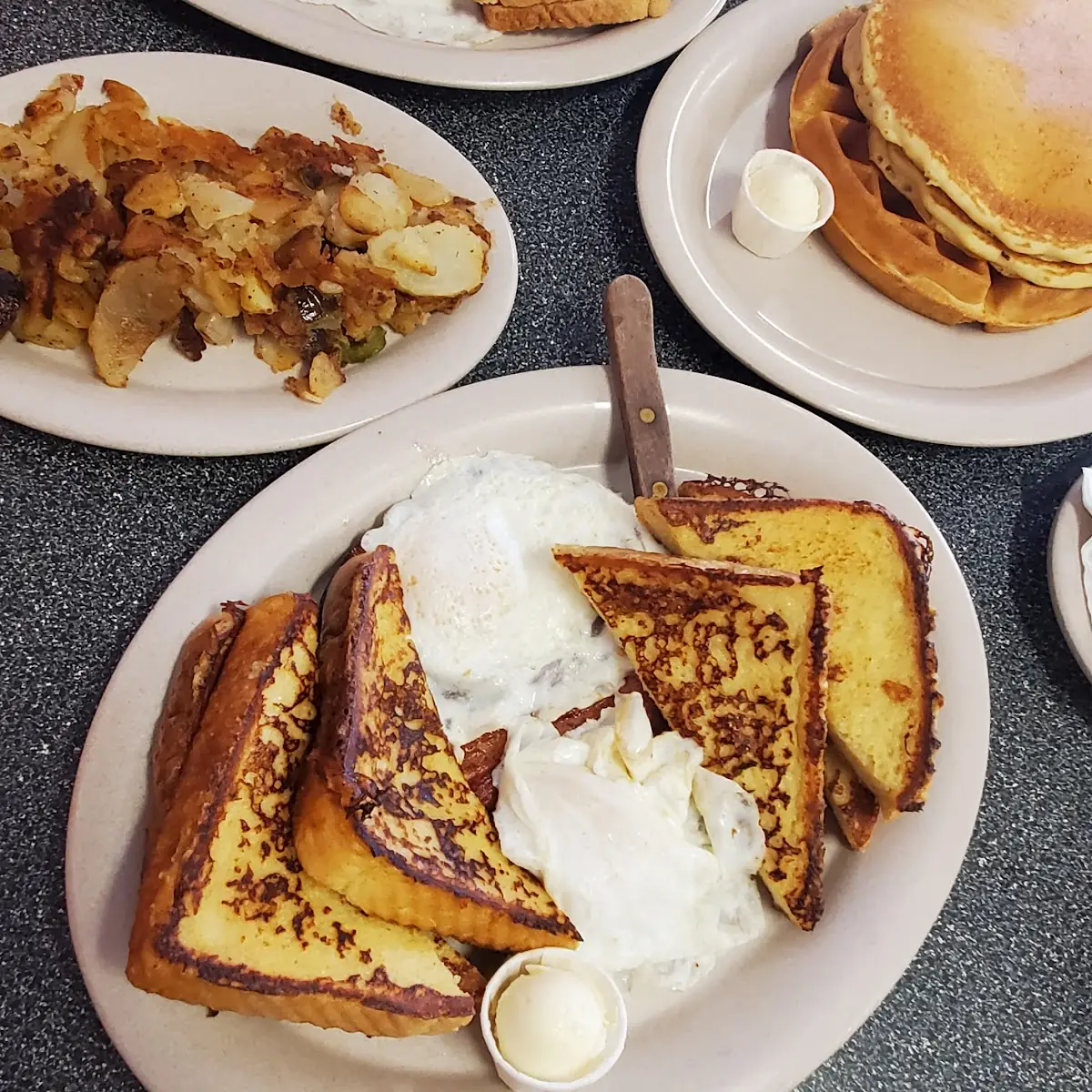 Hash Browns & Toast