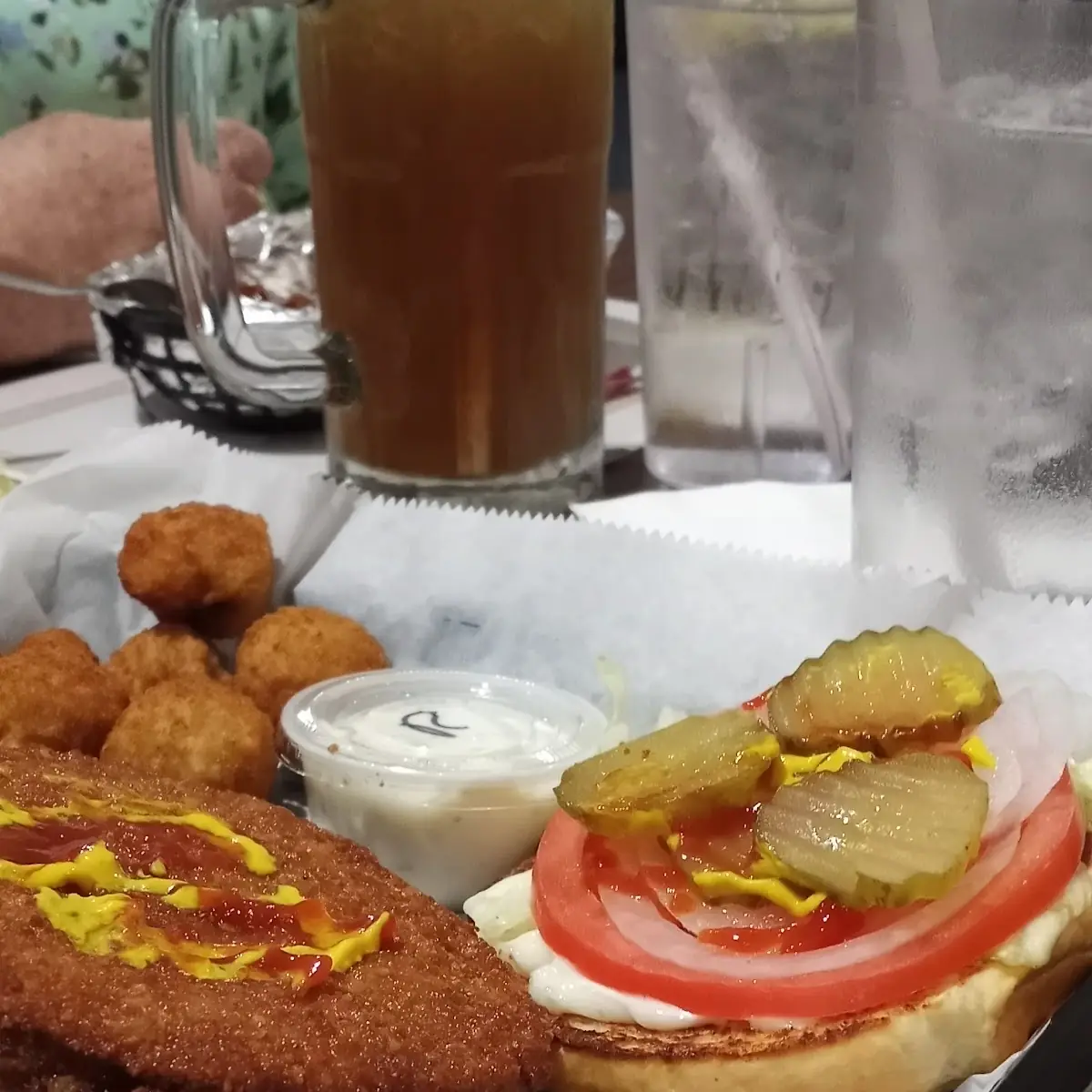 Breaded Veal Sandwich