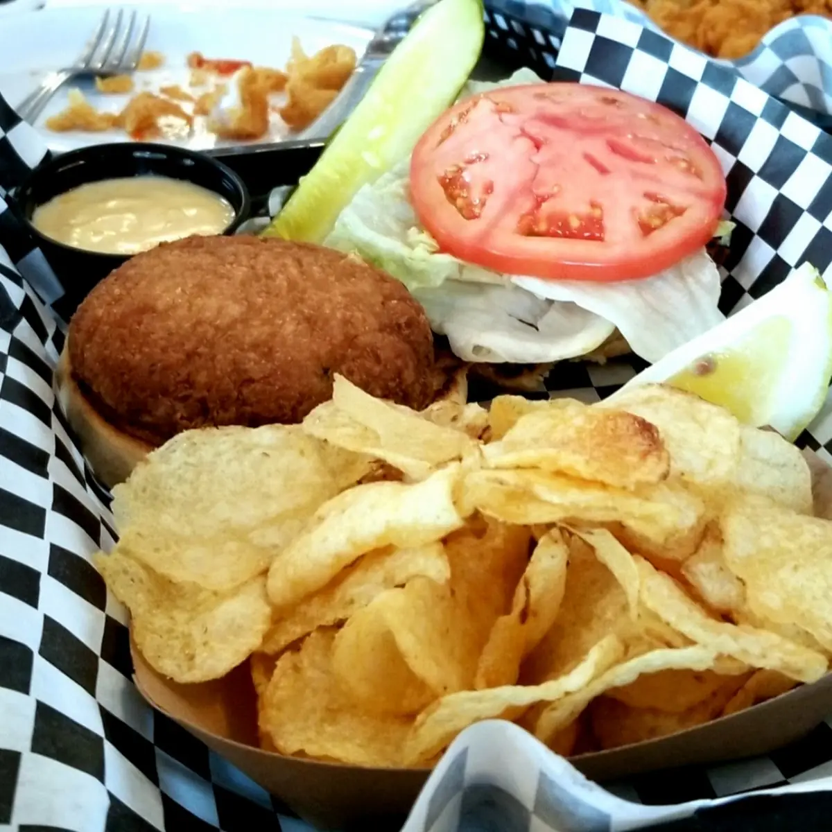 Crab Cake Sandwich