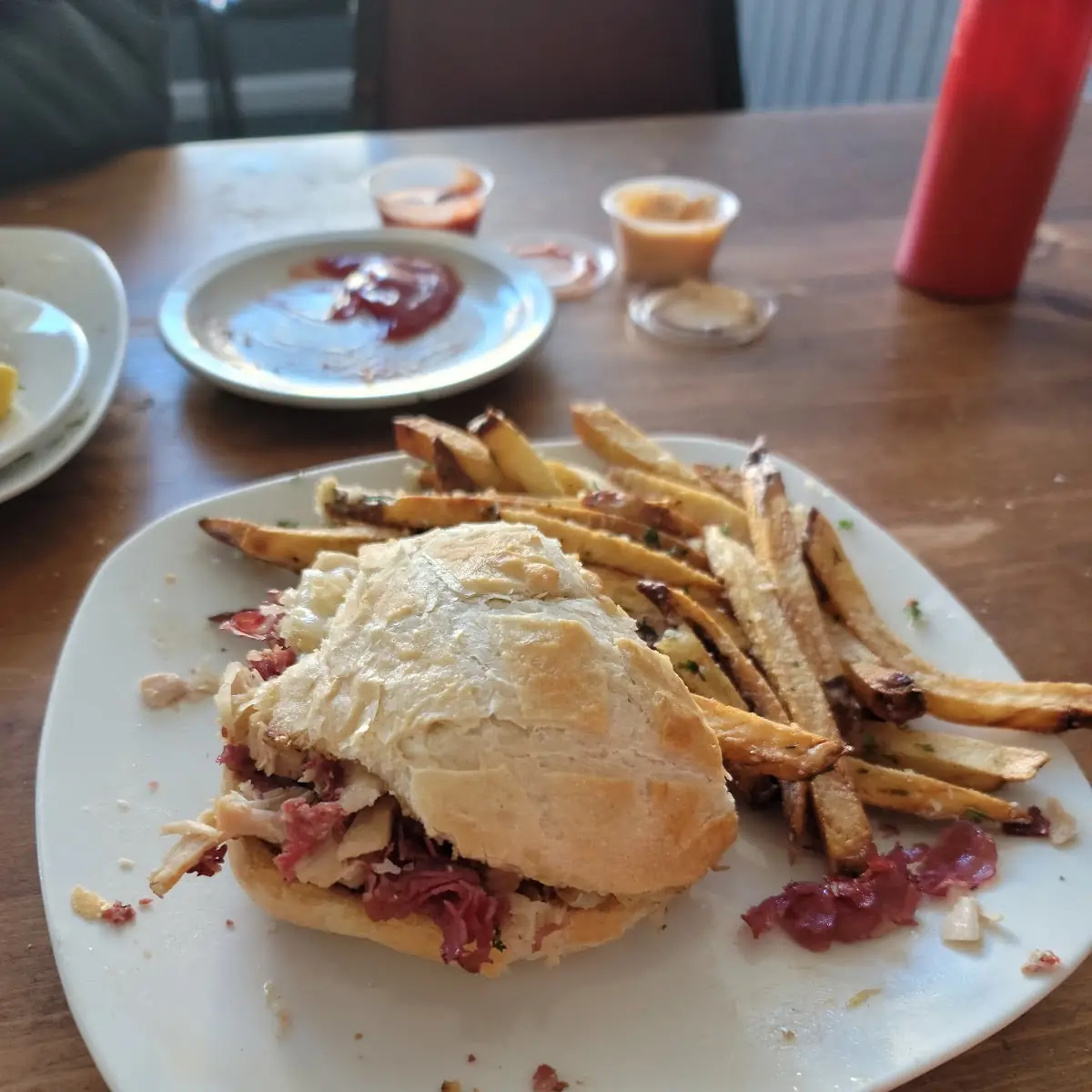 Rachel vs Rueben Sandwich