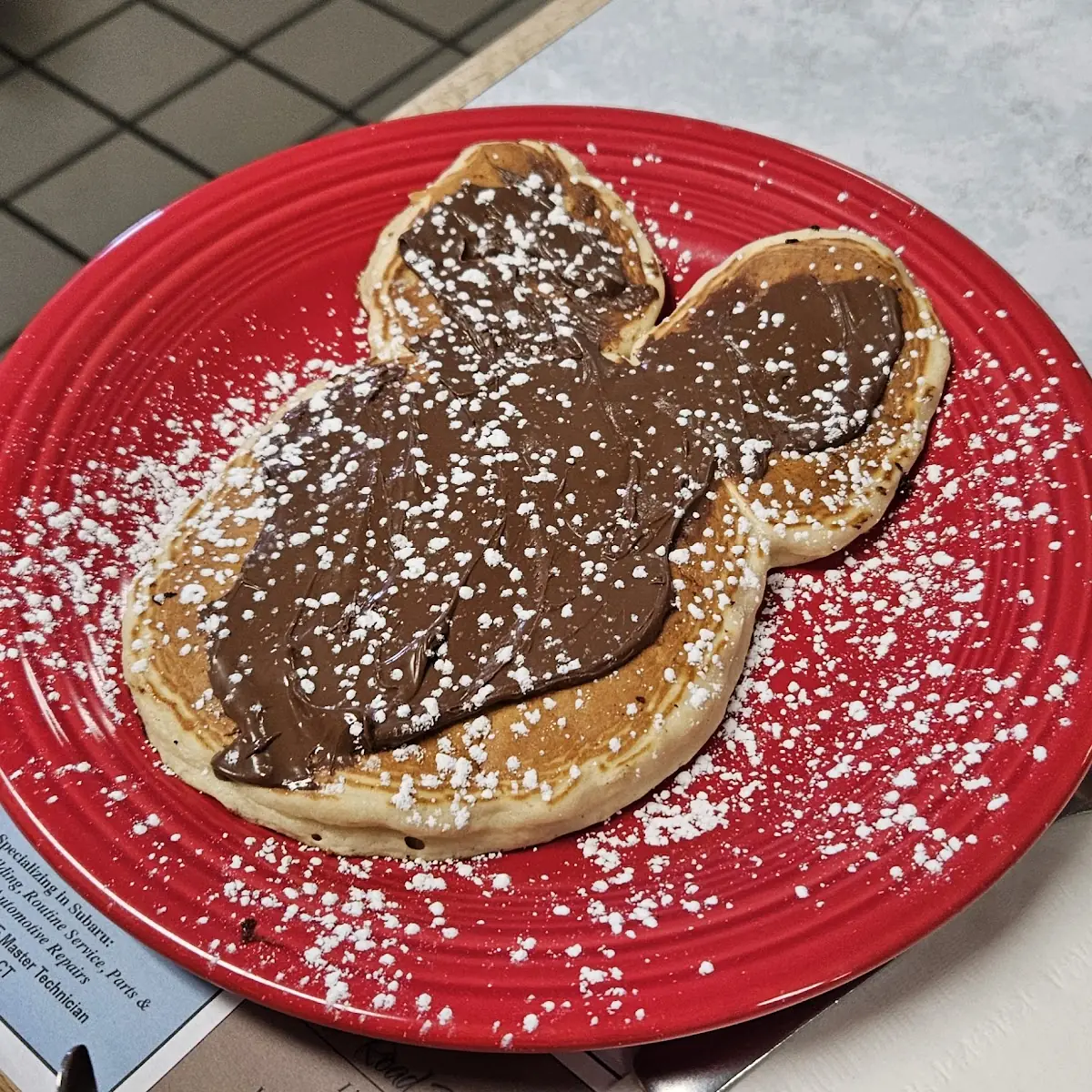 Two Small Pancakes with Fruit