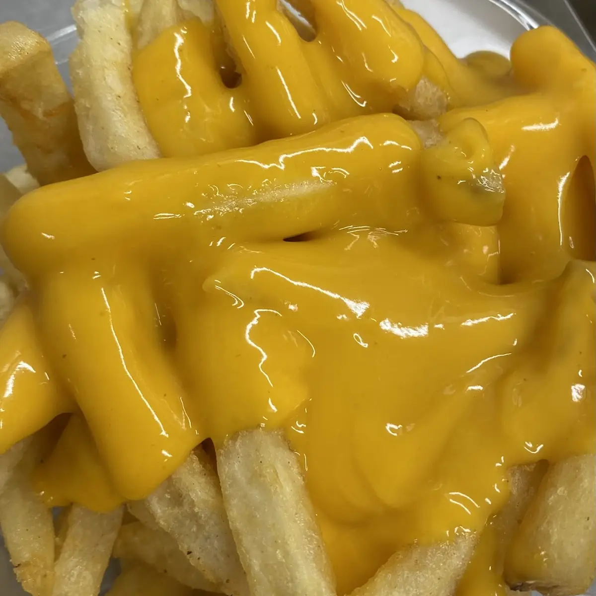 French Fries with Nacho Cheese